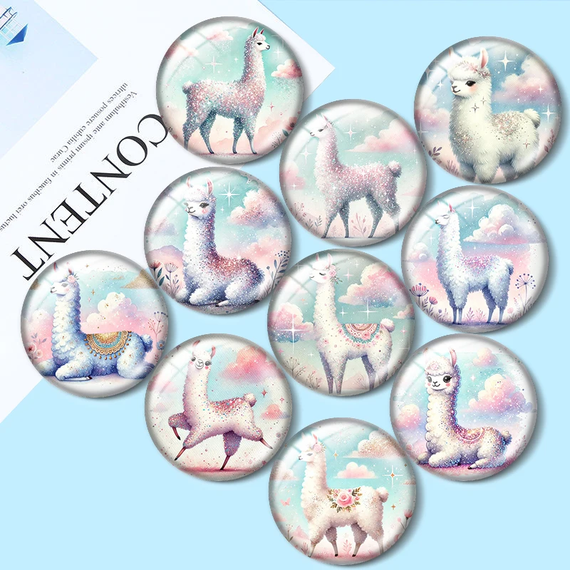 watercolor llama 12/18/20/25mm glass cabochon bracelet pendant rings for jewelry demo earrings back Making findings
watercolor llama 12/18/20/25mm glass cabochon bracelet pendant rings for jewelry demo earrings back Making findings