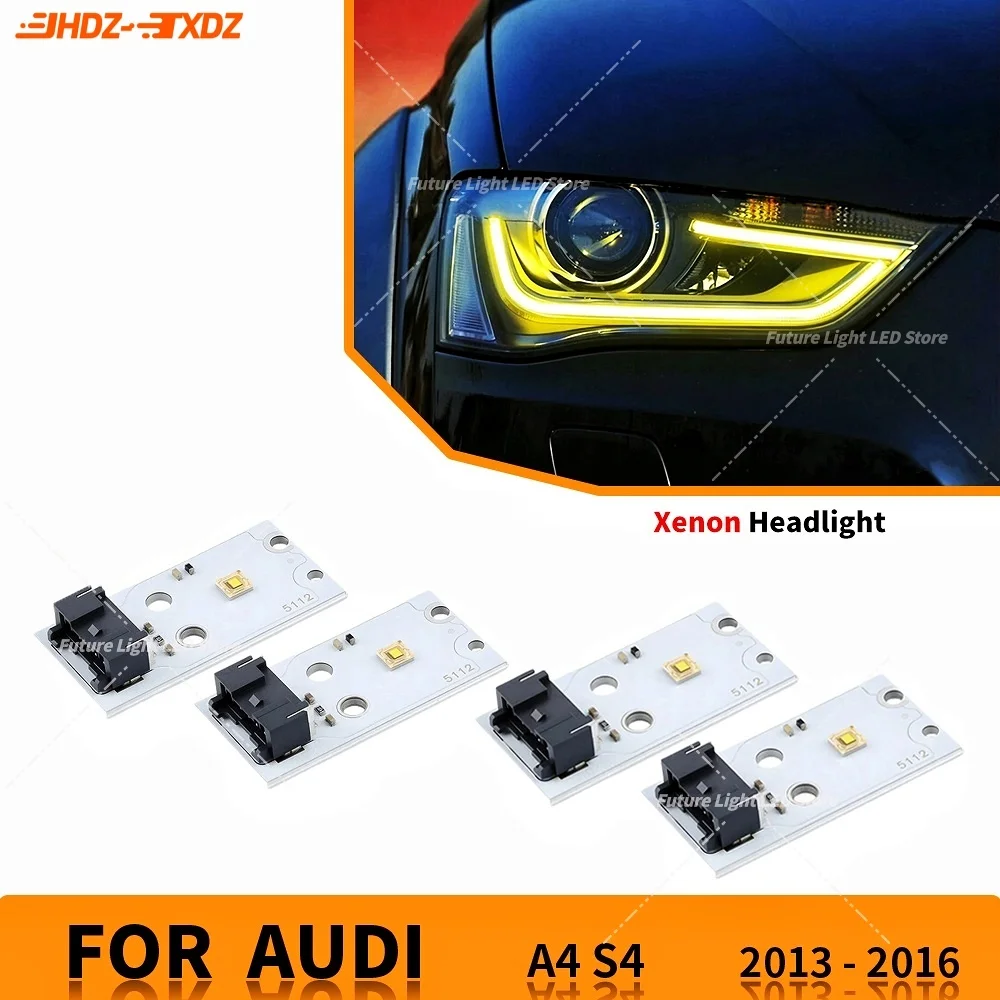 Yellow Upgrade Angel Eyes LED DRL Boards Blue Red For Audi A4 S4 8B 2013-2016 Xenon Headlight Daytime Running Light Chips Module
Yellow Upgrade Angel Eyes LED DRL Boards Blue Red For Audi A4 S4 8B 2013-2016 Xenon Headlight Daytime Running Light Chips Module