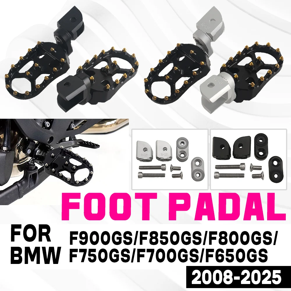 360 Degree Rotatable Footrest For BMW F 650GS F700 GS F750GS F800 GS F850GS F900GS ADV Motorcycle Footpegs Front Foot Pegs Pedal
360 Degree Rotatable Footrest For BMW F 650GS F700 GS F750GS F800 GS F850GS F900GS ADV Motorcycle Footpegs Front Foot Pegs Pedal