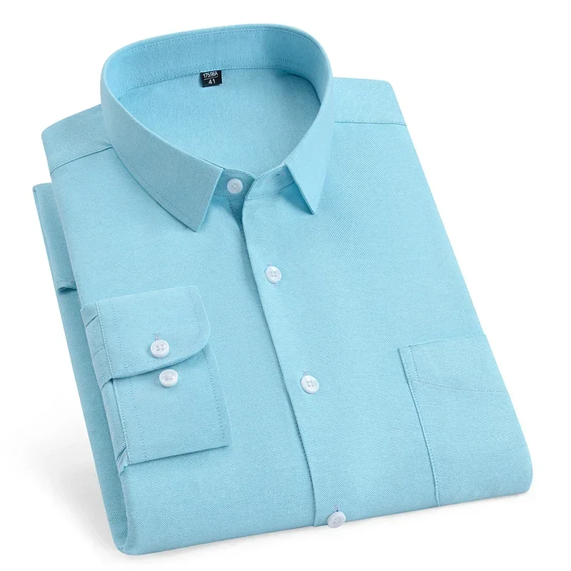 Men's Stripe Shirts Long Sleeve Autumn Fashion 100% Cotton Solid Business Formal Slim Fit Dress Shirt Plus Large Size 11XL 10XL
Men's Stripe Shirts Long Sleeve Autumn Fashion 100% Cotton Solid Business Formal Slim Fit Dress Shirt Plus Large Size 11XL 10XL