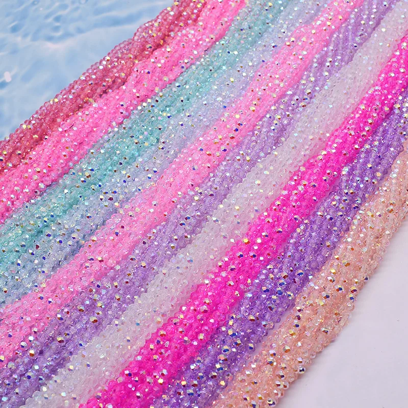 New color 4mm 110pcs/lot Crystal Rondelle Faceted Crystal Glass Beads Round Loose Spacer Beads for Jewelry Making DIY Necklace
New color 4mm 110pcs/lot Crystal Rondelle Faceted Crystal Glass Beads Round Loose Spacer Beads for Jewelry Making DIY Necklace