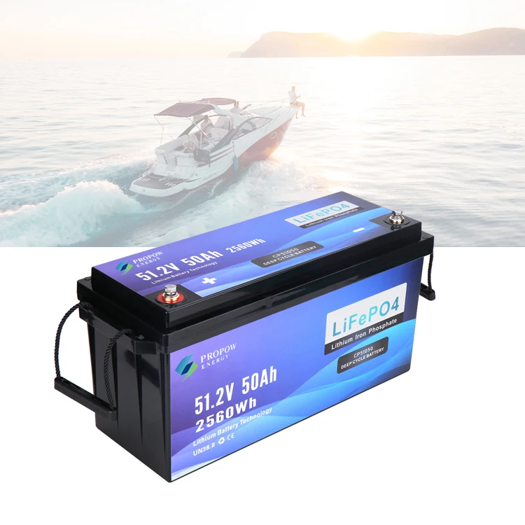 Reliable Power Long Lifespan Marine Lithium Battery 48V Deep Cycle Electric Boat Motor Battery 51.2V 50Ah
Reliable Power Long Lifespan Marine Lithium Battery 48V Deep Cycle Electric Boat Motor Battery 51.2V 50Ah