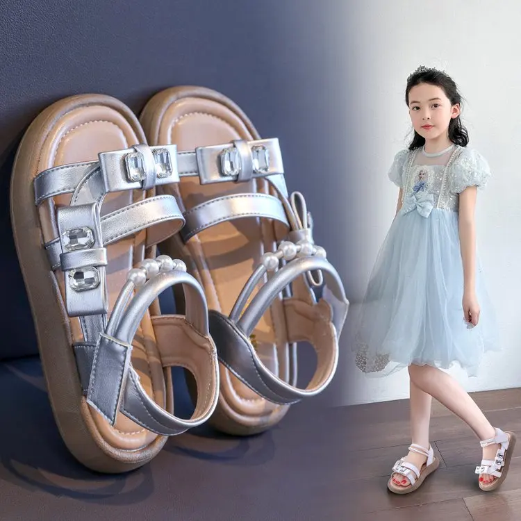 sandals for girls 2026 Summer New children's perforated breathable princess shoes Girls child sandals soft-soled beach shoes
sandals for girls 2026 Summer New children's perforated breathable princess shoes Girls child sandals soft-soled beach shoes