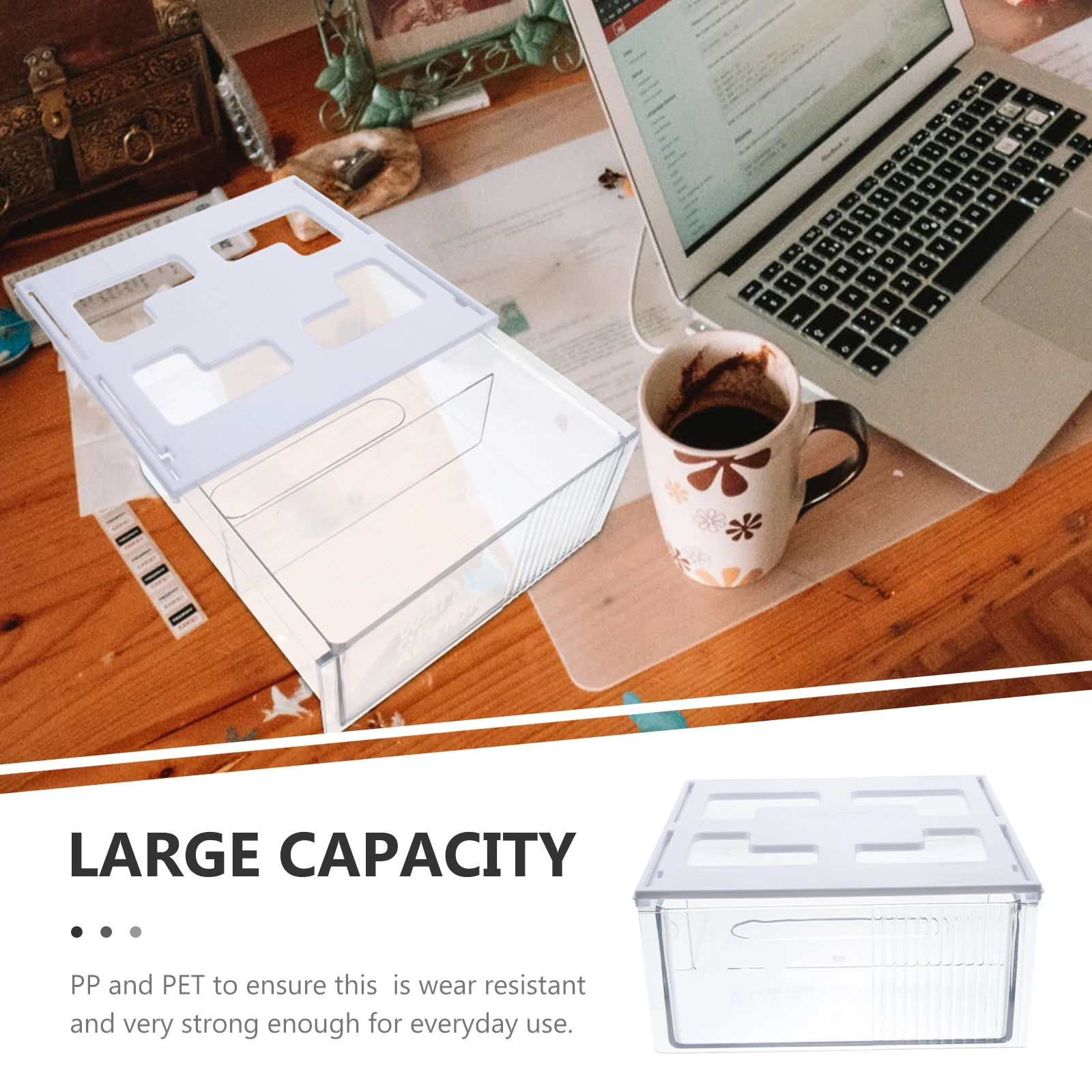 Under Desk Drawer Organizer Hidden Storage Box For Office Supplies Large Capacity Desktop Organizer Pp Pet Material
Under Desk Drawer Organizer Hidden Storage Box For Office Supplies Large Capacity Desktop Organizer Pp Pet Material