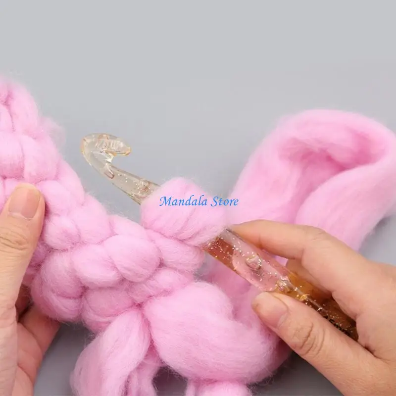 U2JC 100Pcs Crochet Hook Set with Big Eye Knitting Needle Stiching Marker and Case
U2JC 100Pcs Crochet Hook Set with Big Eye Knitting Needle Stiching Marker and Case