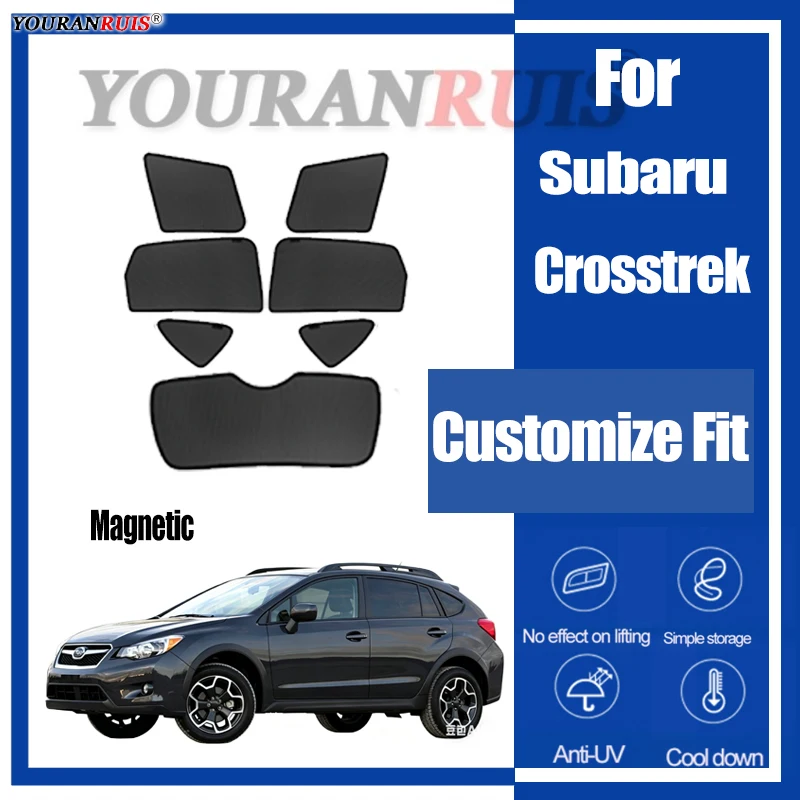 Magnetic Customize For Subaru Crosstrek Car Side Windows Sunshade Curtains Mesh Heat Insulation Protect Privacy Accessories
Magnetic Customize For Subaru Crosstrek Car Side Windows Sunshade Curtains Mesh Heat Insulation Protect Privacy Accessories