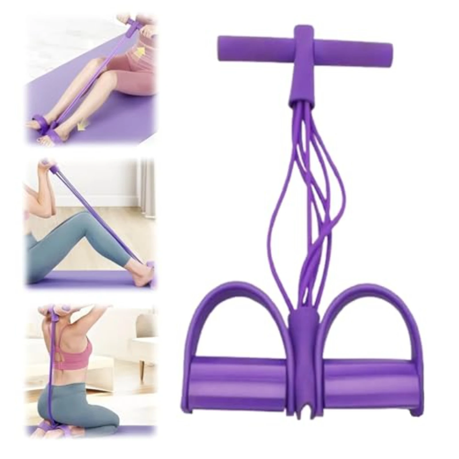 6 Tube Elastic Yoga Resistance Bands, Full Body Workout, Abdominal Waist Arm Leg Slimming Stretch, Durable Fitness Equipment
6 Tube Elastic Yoga Resistance Bands, Full Body Workout, Abdominal Waist Arm Leg Slimming Stretch, Durable Fitness Equipment