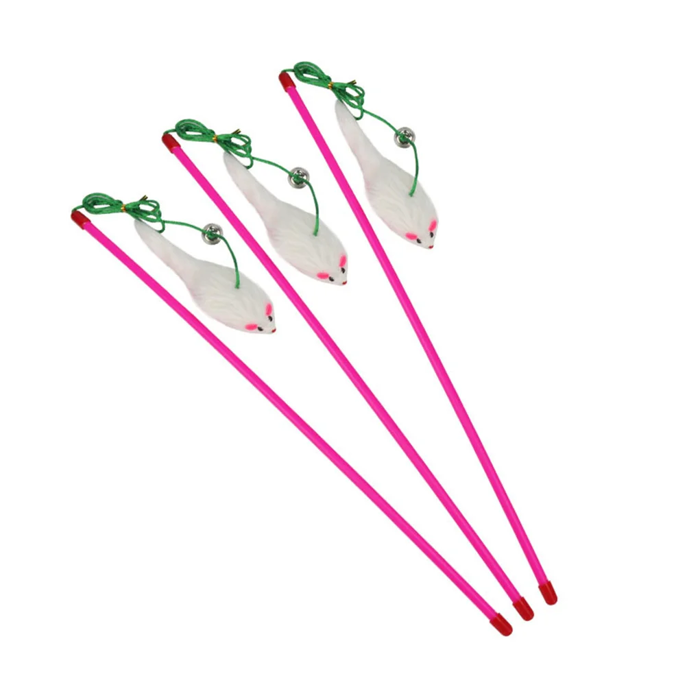 5Pcs Interactive Cat Teaser Stick Vivid Mouse Shape for Pet Activity Training Tool for Kittens Cat
5Pcs Interactive Cat Teaser Stick Vivid Mouse Shape for Pet Activity Training Tool for Kittens Cat