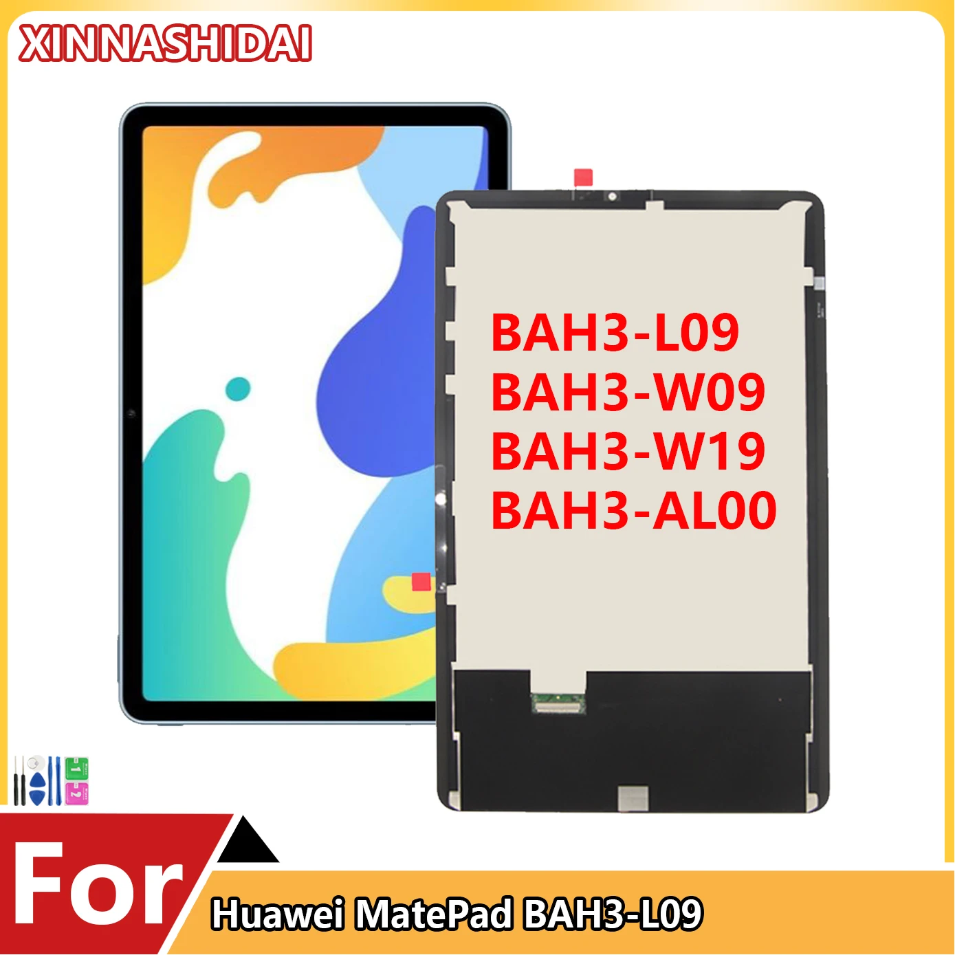 LCD For HUAWEI MatePad bah3-L09 bah3-w09 bah3-AL00 Touch Screen Digitizer Display Assembly For MatePad bah3-w19 bah3-w59
LCD For HUAWEI MatePad bah3-L09 bah3-w09 bah3-AL00 Touch Screen Digitizer Display Assembly For MatePad bah3-w19 bah3-w59