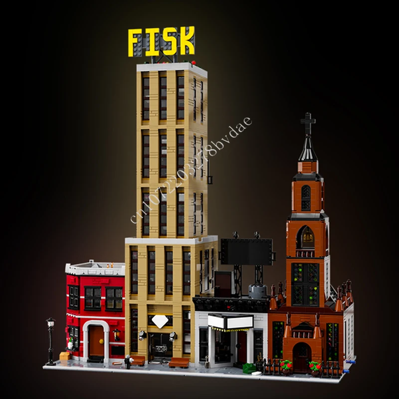 6532PCS Hell's Kitchen Modular MOC Creative street view Model Building Blocks Architecture DIY Education Assembly Model Toys
6532PCS Hell's Kitchen Modular MOC Creative street view Model Building Blocks Architecture DIY Education Assembly Model Toys