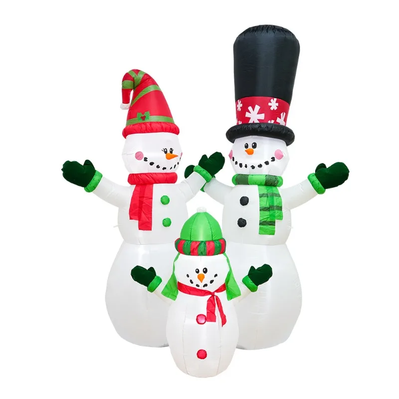 Christmas Snowman Family Inflatable Model Christmas Indoor and Outdoor Decoration LED Inflatable Snowman Inflatable Model
Christmas Snowman Family Inflatable Model Christmas Indoor and Outdoor Decoration LED Inflatable Snowman Inflatable Model