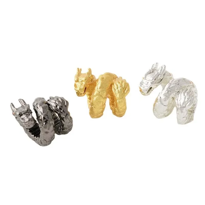 BoYuTe (10 Pieces/Lot) 10*13mm Metal Brass Dragon Shaped Spacer Beads DIY Loose Beads Bracelet Accessories
BoYuTe (10 Pieces/Lot) 10*13mm Metal Brass Dragon Shaped Spacer Beads DIY Loose Beads Bracelet Accessories