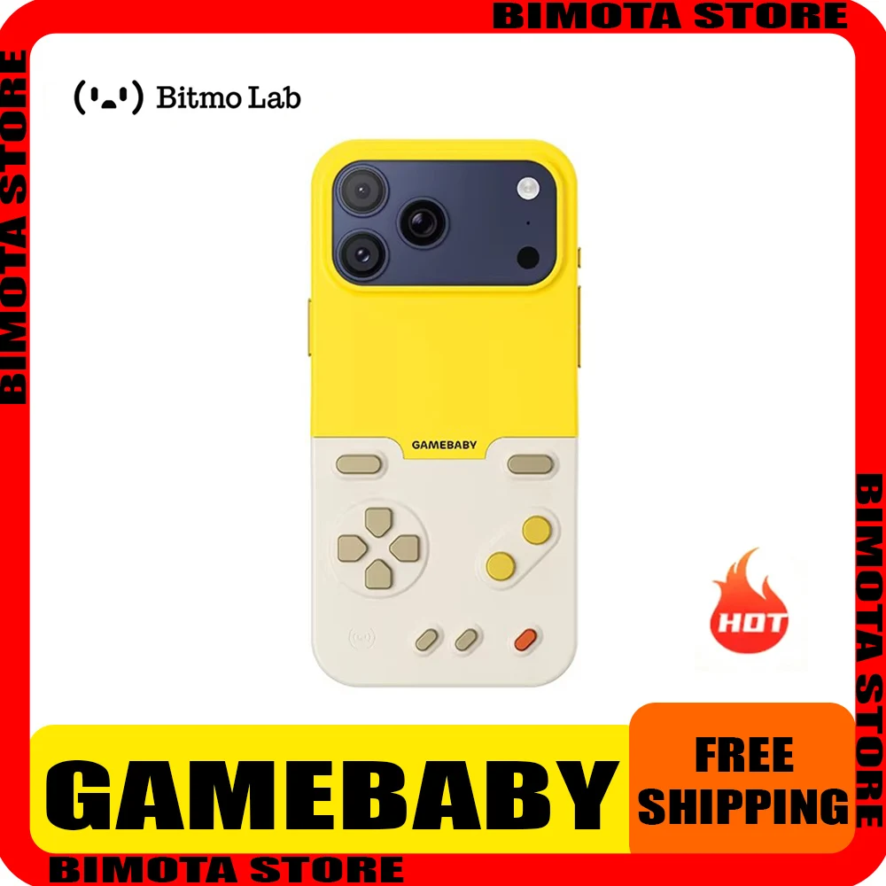 Bitmolab GAMEBABY чехол для телефона IPhone 17 Pro/Pro Max, индивидуальный чехол с защитой от падения, поддержка GB GBC NES, раскладка ключа, геймпады, чехол для телефона
Bitmolab GAMEBABY чехол для телефона IPhone 17 Pro/Pro Max, индивидуальный чехол с защитой от падения, поддержка GB GBC NES, раскладка ключа, геймпады, чехол для телефона