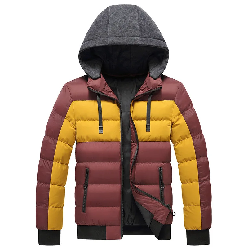 Men's Winter Thickened Korean Cotton Coat Fashion Brand Hooded Coat Men's Large Casual Top
Men's Winter Thickened Korean Cotton Coat Fashion Brand Hooded Coat Men's Large Casual Top