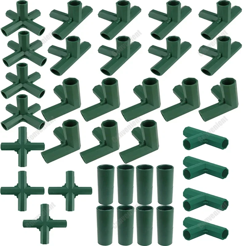 36pcs 16mm Plant Support Fixed Connector 3/4/5 Way Greenhouse Frame Bracket Rod Joints Climbing Pergola Connector Garden Tool
36pcs 16mm Plant Support Fixed Connector 3/4/5 Way Greenhouse Frame Bracket Rod Joints Climbing Pergola Connector Garden Tool