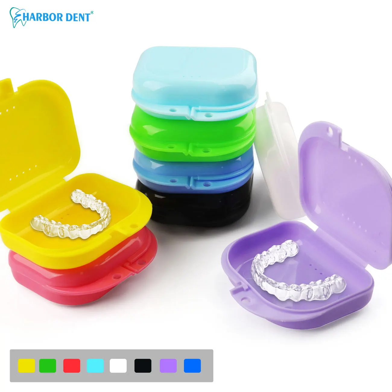 1pc Colorful Denture Cleaning Box Plastic Mouthguard Retainer Case with Vent Holes False Teeth Appliance Container Oral Care
1pc Colorful Denture Cleaning Box Plastic Mouthguard Retainer Case with Vent Holes False Teeth Appliance Container Oral Care