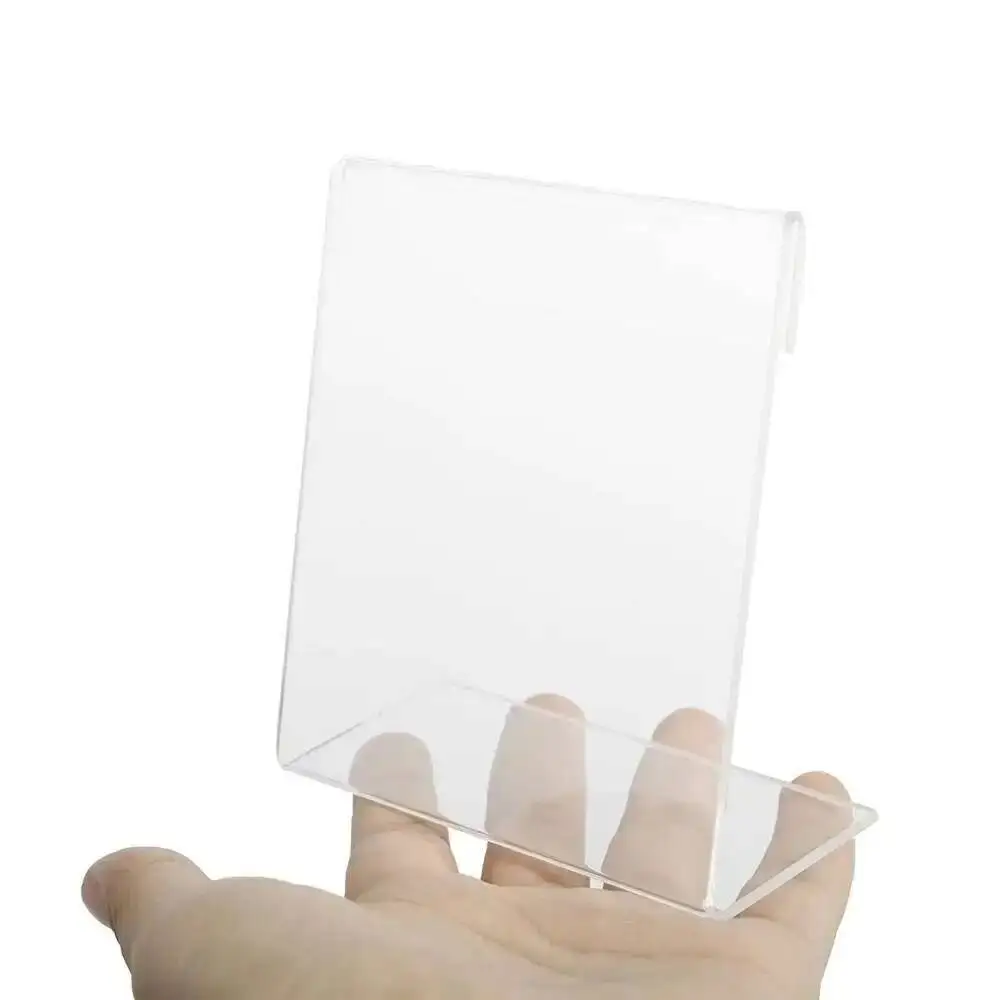 10PCS L Shape 10x10cm Supermarket Retail Store Shelf Small Acrylic Label Holder
10PCS L Shape 10x10cm Supermarket Retail Store Shelf Small Acrylic Label Holder