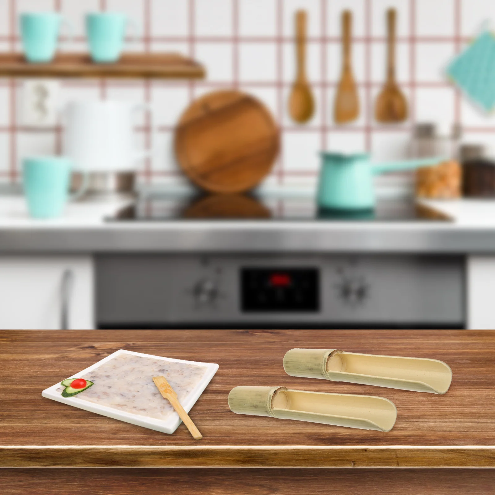 2 Pcs Shrimp Slider Meatballs Storage Plates Tool Maker Bamboo Cooking Supply for Making Kitchen Supplies
2 Pcs Shrimp Slider Meatballs Storage Plates Tool Maker Bamboo Cooking Supply for Making Kitchen Supplies