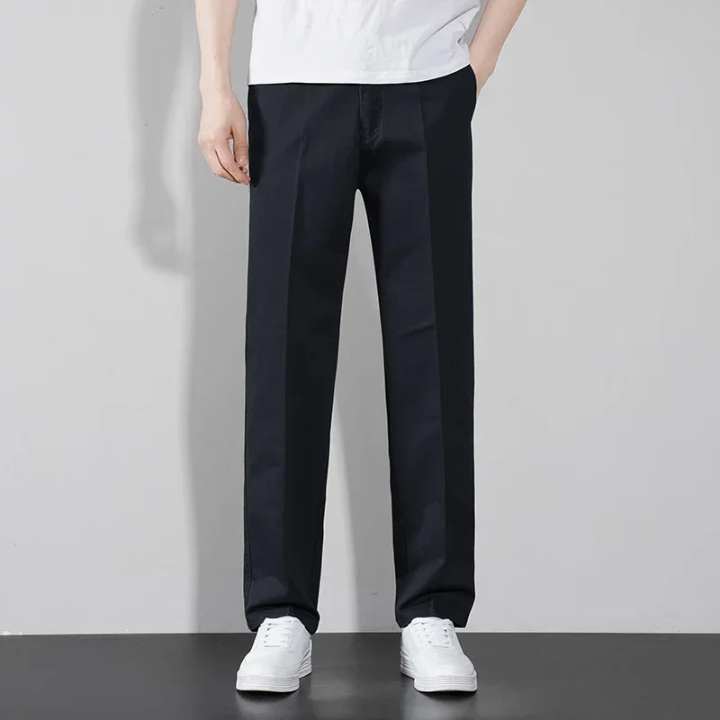 Casual Cotton Cargo Pants Men Trousers Solid Color Slim Fit Men's Pants Korean Fashion High Quality Classic Business Pants Men
Casual Cotton Cargo Pants Men Trousers Solid Color Slim Fit Men's Pants Korean Fashion High Quality Classic Business Pants Men