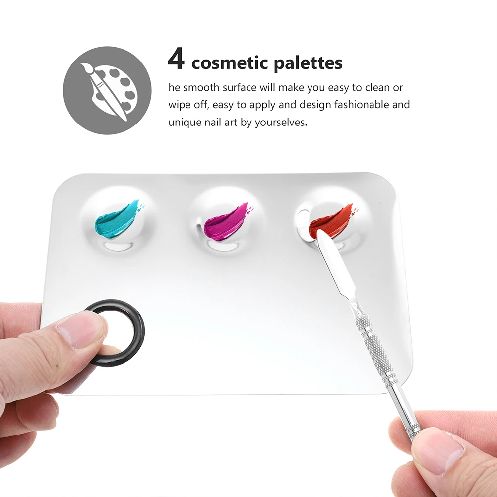 Stainless Steel Makeup Spatula Set Nail Art Color Mixing Tool Manicure Blending Professional Home Use Kit
Stainless Steel Makeup Spatula Set Nail Art Color Mixing Tool Manicure Blending Professional Home Use Kit