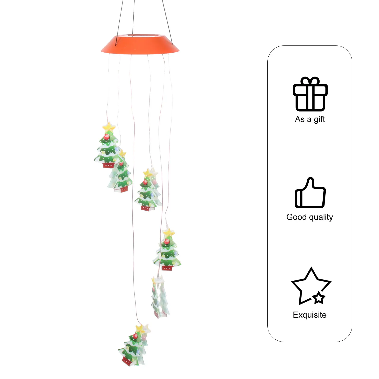 Christmas Tree Wind Chime Light Solar Garden Decorative Lights Outdoor Chimes Ornaments Hanging Resin Xmas Decorations
Christmas Tree Wind Chime Light Solar Garden Decorative Lights Outdoor Chimes Ornaments Hanging Resin Xmas Decorations