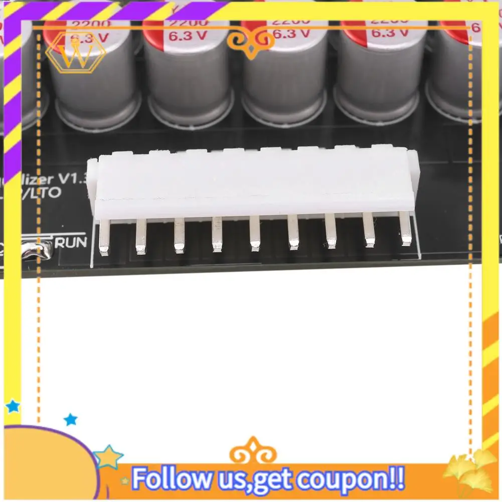 A01K-2X Whole Group Balancer 8S 5A Active Lithium Lipo Lifepo4 Battery Equalizer Energy Transfer Capacitor BMS Board
A01K-2X Whole Group Balancer 8S 5A Active Lithium Lipo Lifepo4 Battery Equalizer Energy Transfer Capacitor BMS Board