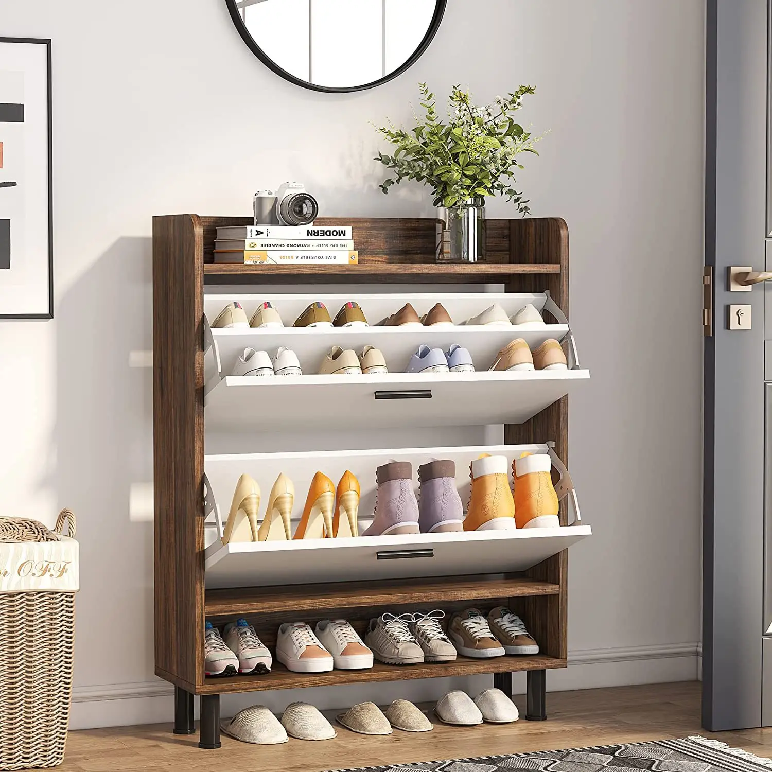 !@New Shoe Cabinet for Household Use Large Capacity Integrated Entrance Storage Cabinet Balcony Simple Shoe Rack
!@New Shoe Cabinet for Household Use Large Capacity Integrated Entrance Storage Cabinet Balcony Simple Shoe Rack