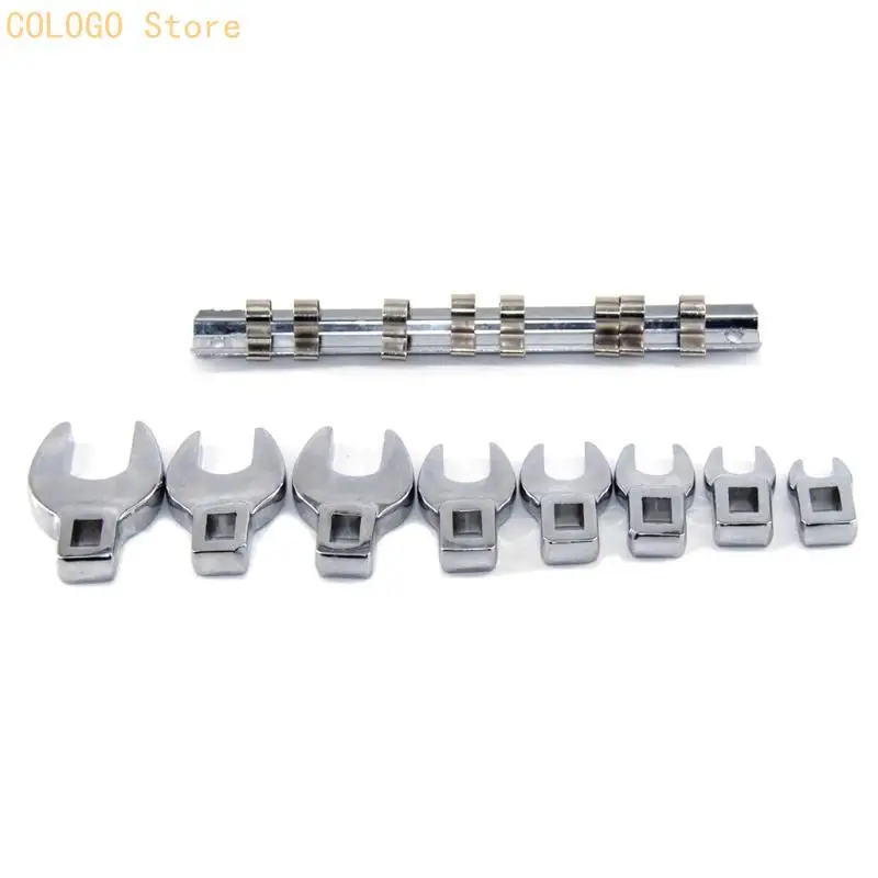 3/8 Inch Drive Crowfoot Wrench Set SAE Size10/11/13/14/15/18/19/22mm 8 Pieces D0LD
3/8 Inch Drive Crowfoot Wrench Set SAE Size10/11/13/14/15/18/19/22mm 8 Pieces D0LD