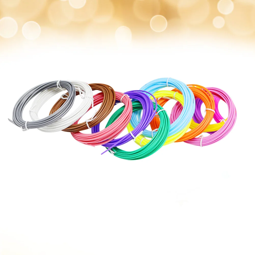 1 set Pcl Filament 1.75Mm 3D Printing Pen Refill Plastic Threads For Bright Color Drawing 3D Printer Pen Filament Stem
1 set Pcl Filament 1.75Mm 3D Printing Pen Refill Plastic Threads For Bright Color Drawing 3D Printer Pen Filament Stem