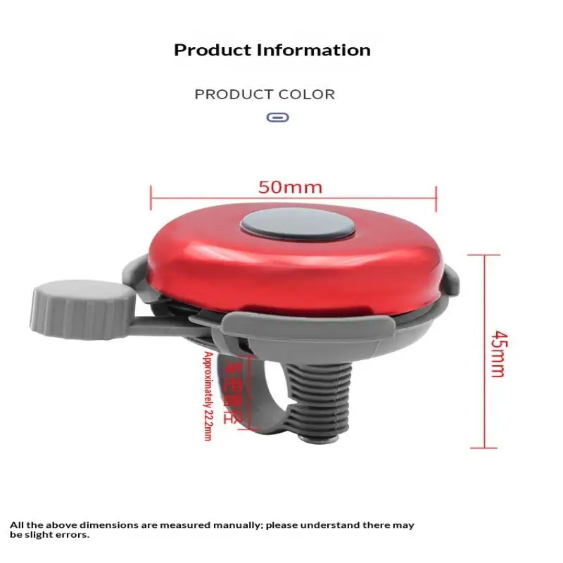 Compact and Durable Aluminum Bell for Mountain and Road Cycling Handlebar
Compact and Durable Aluminum Bell for Mountain and Road Cycling Handlebar