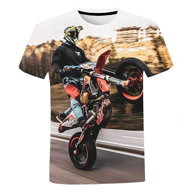 New Motorcycle Short Sleeve Harajuku Hip-hop 3D Printed O Neck Men's T-shirts Street Beach Luxury Sportswear Tops
New Motorcycle Short Sleeve Harajuku Hip-hop 3D Printed O Neck Men's T-shirts Street Beach Luxury Sportswear Tops