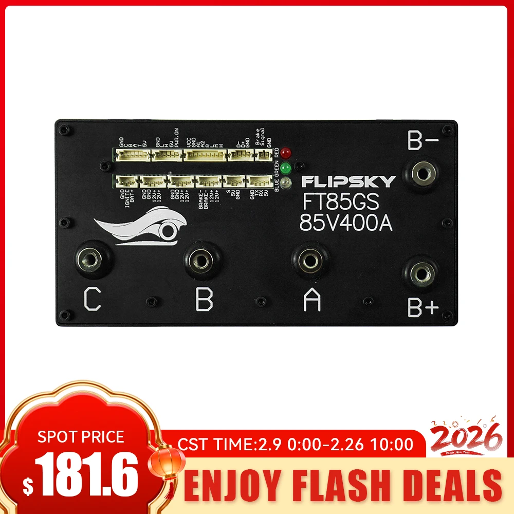 Flash Deals Flipsky FT85RS/FT85GS/FT85KS with Aluminum Enclosure Support PWM Variable Frequency Control And Brake Signal NONVESC
Flash Deals Flipsky FT85RS/FT85GS/FT85KS with Aluminum Enclosure Support PWM Variable Frequency Control And Brake Signal NONVESC