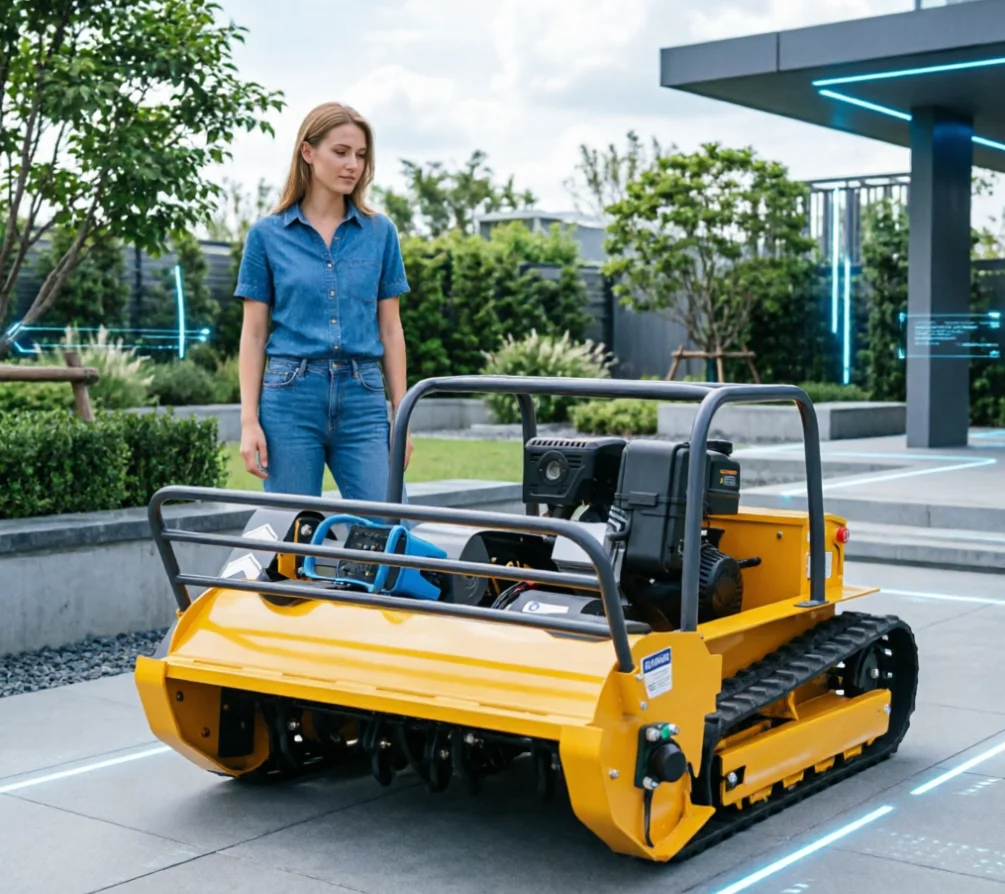 Customized RC Lawn Mower Remote Controlled Grass Cutting Machine For Outdoor Lawn Trimming
Customized RC Lawn Mower Remote Controlled Grass Cutting Machine For Outdoor Lawn Trimming