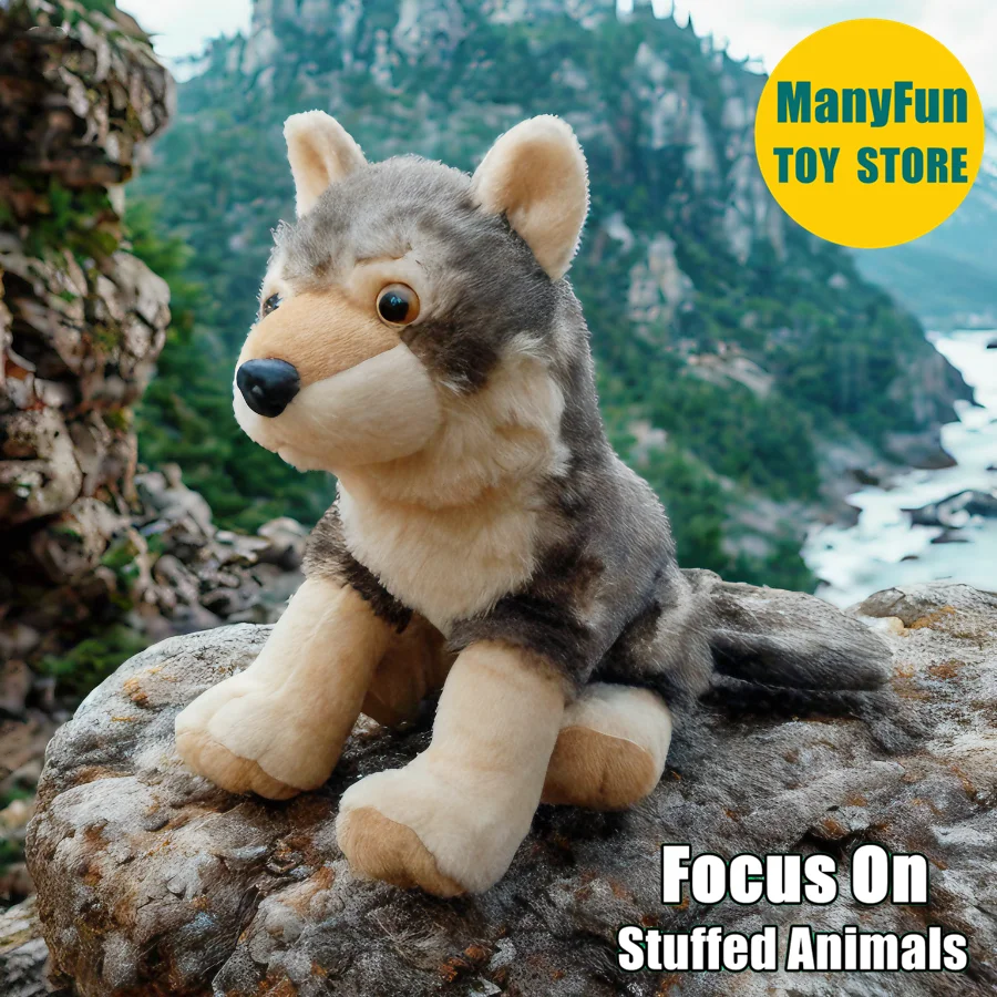 Realistic Grey Wolf Plush Toy Coyote Plushie Lifelike Timber Wolf Stuffed Animal Jackal Simulation Doll Toy Gift
Realistic Grey Wolf Plush Toy Coyote Plushie Lifelike Timber Wolf Stuffed Animal Jackal Simulation Doll Toy Gift