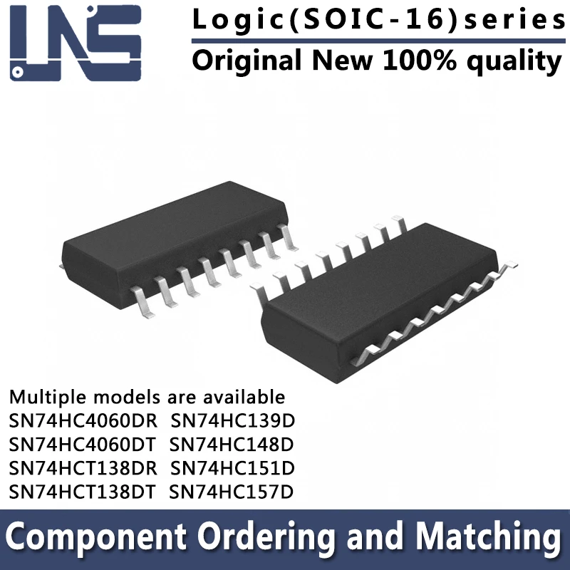 1pcs SN74HC139D SN74HC148D SN74HC151D SN74HC157D SN74HC4060DR SN74HC4060DT SN74HCT138DR SN74HCT138DT SOIC-16 Interface
1pcs SN74HC139D SN74HC148D SN74HC151D SN74HC157D SN74HC4060DR SN74HC4060DT SN74HCT138DR SN74HCT138DT SOIC-16 Interface