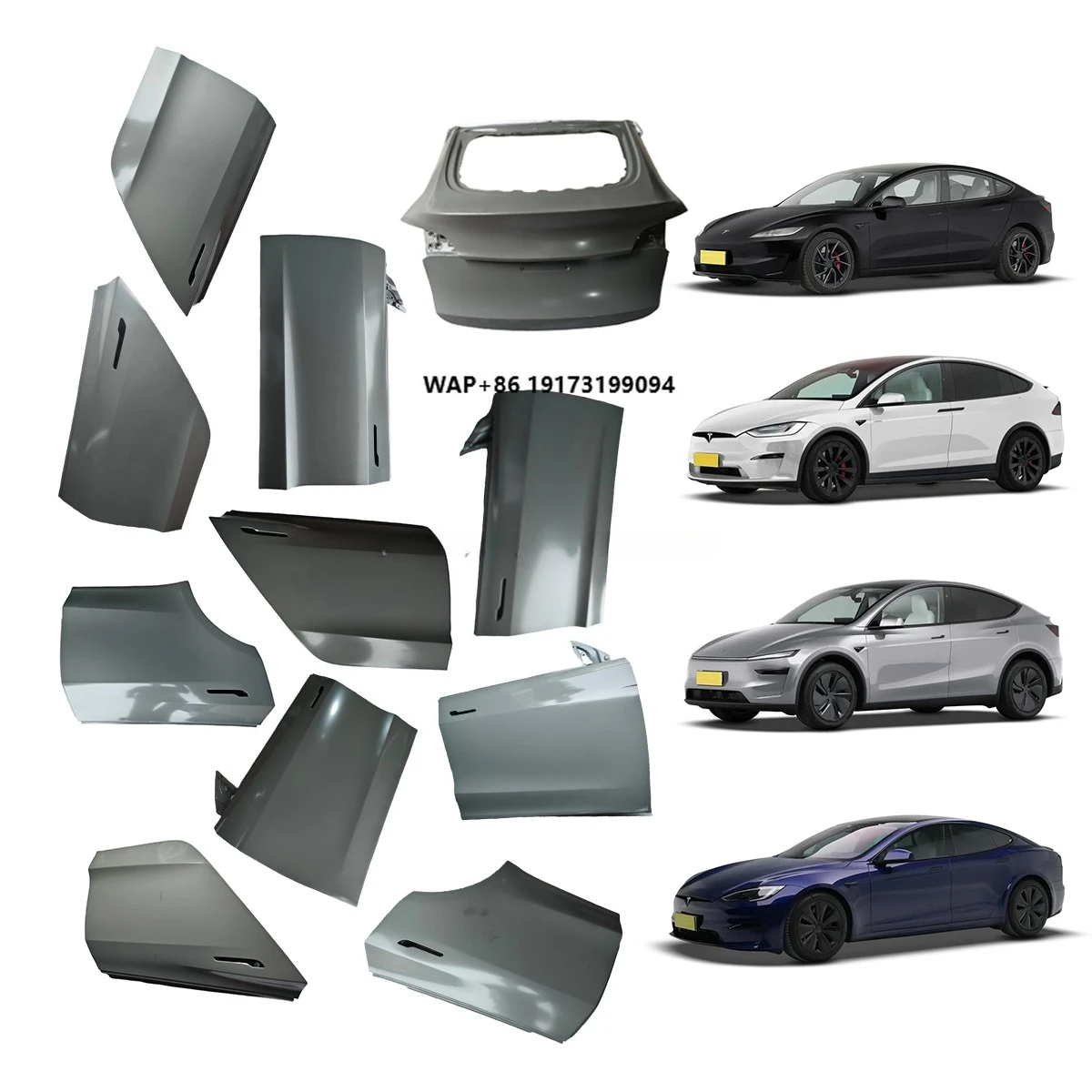 Original Quality Auto Parts Door Version Car Front rear left right Front Doors Suitable for Model 3 Y S X
Original Quality Auto Parts Door Version Car Front rear left right Front Doors Suitable for Model 3 Y S X