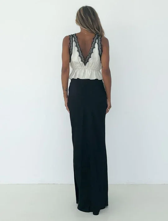 Pure Satin Lace Patchwork Dstring Color Blo Bal Crop Top Women's Summer Commute Sle Faion Trend
Pure Satin Lace Patchwork Dstring Color Blo Bal Crop Top Women's Summer Commute Sle Faion Trend