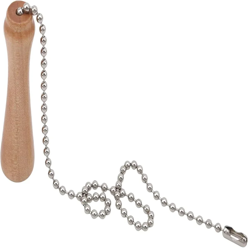 Ceiling Fan Pull Chains, Wooden Pull Chain Extension for Ceiling Light Lamp Fan Chain
Ceiling Fan Pull Chains, Wooden Pull Chain Extension for Ceiling Light Lamp Fan Chain