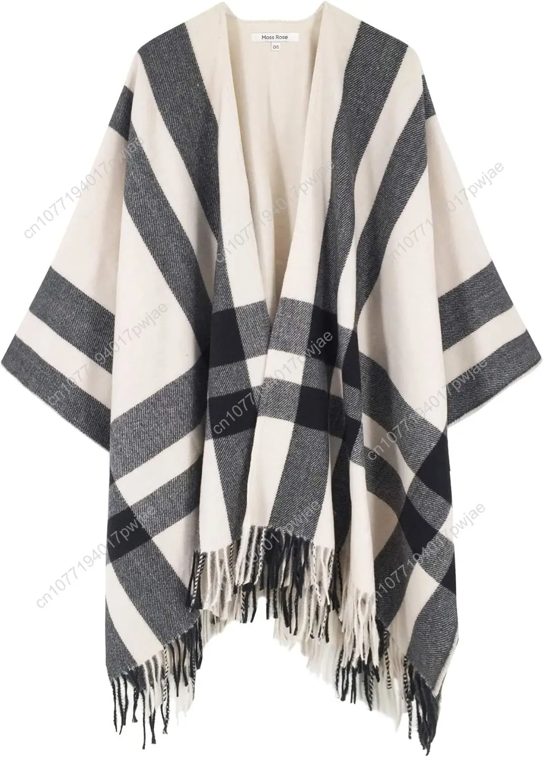 Moss Rose Women's Travel Plaid Shawl Wrap Open Front Poncho Cape for Fall Winter
Moss Rose Women's Travel Plaid Shawl Wrap Open Front Poncho Cape for Fall Winter