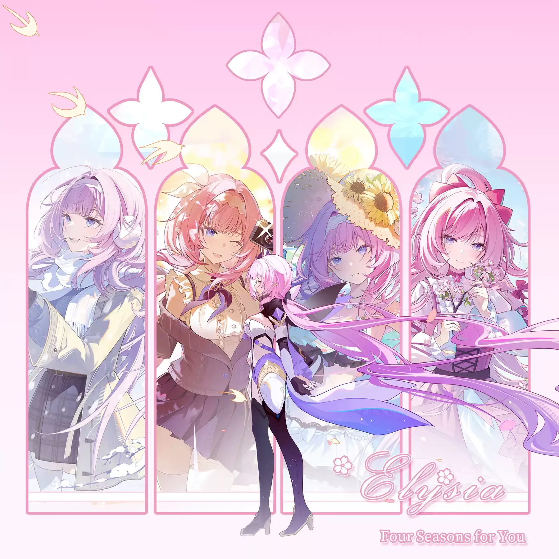 Honkai Impact 3rd doujin merch " Four Seasons for You " Theme Series Goods Elysia Fan derived product
Honkai Impact 3rd doujin merch " Four Seasons for You " Theme Series Goods Elysia Fan derived product
