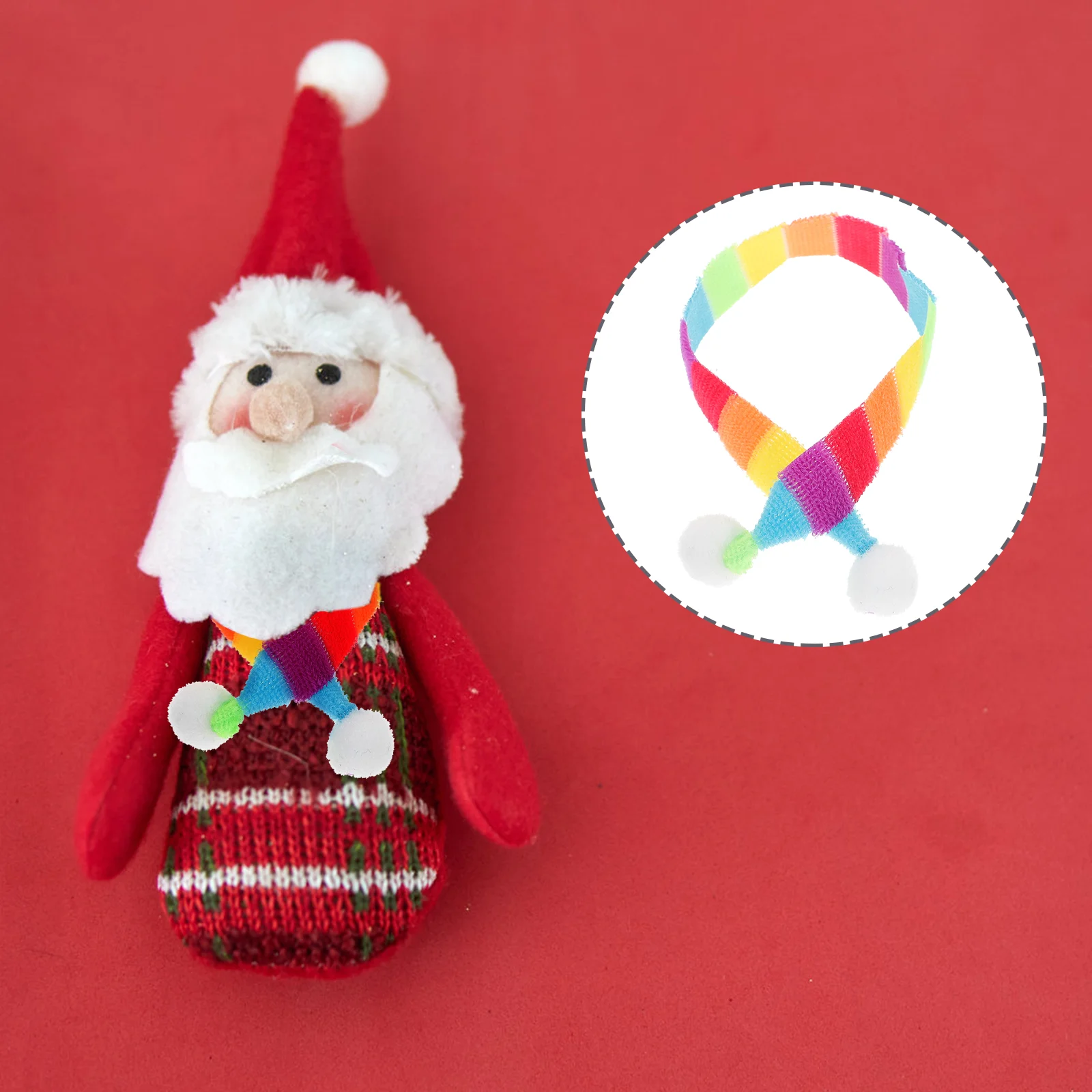 20 Pcs Mini Christmas Scarf Baby Toys Dolls for Girls Party Supplies Miniature Scarves
20 Pcs Mini Christmas Scarf Baby Toys Dolls for Girls Party Supplies Miniature Scarves