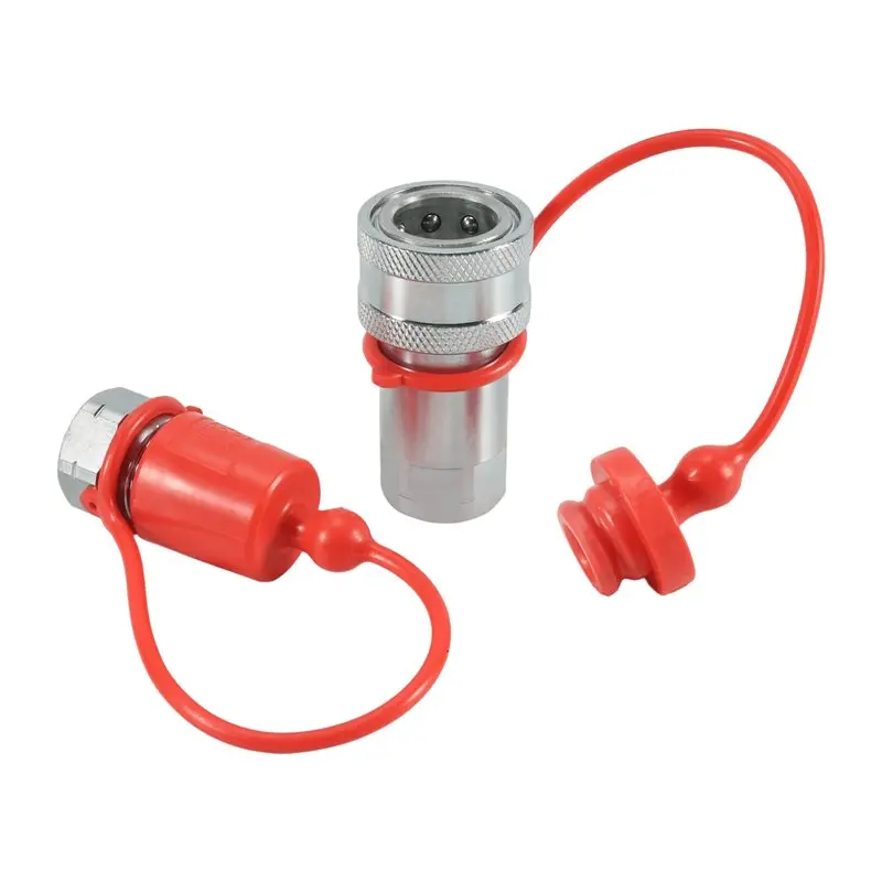 ABRE-3/8Inch NPT Thread ISO7241-1A Hydraulic Couplings Tractor Hydraulic Coupler Coupler Set With Dust Cap
ABRE-3/8Inch NPT Thread ISO7241-1A Hydraulic Couplings Tractor Hydraulic Coupler Coupler Set With Dust Cap