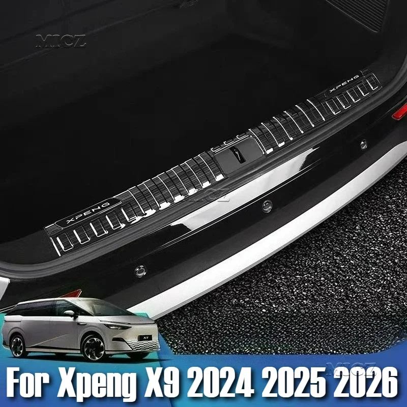 Car Styling Accessories For Xpeng X9 2024 2025 Rear Trunk Inner Bumper Plate Guard Stainless Steel Protector Sill Cover
Car Styling Accessories For Xpeng X9 2024 2025 Rear Trunk Inner Bumper Plate Guard Stainless Steel Protector Sill Cover