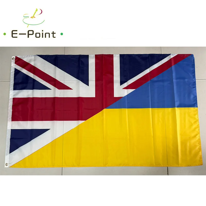 United Kingdom British Ukraine Friendship Flag 2ft*3ft (60*90cm) 3ft*5ft (90*150cm) Size Christmas Decorations for Home Banner
United Kingdom British Ukraine Friendship Flag 2ft*3ft (60*90cm) 3ft*5ft (90*150cm) Size Christmas Decorations for Home Banner