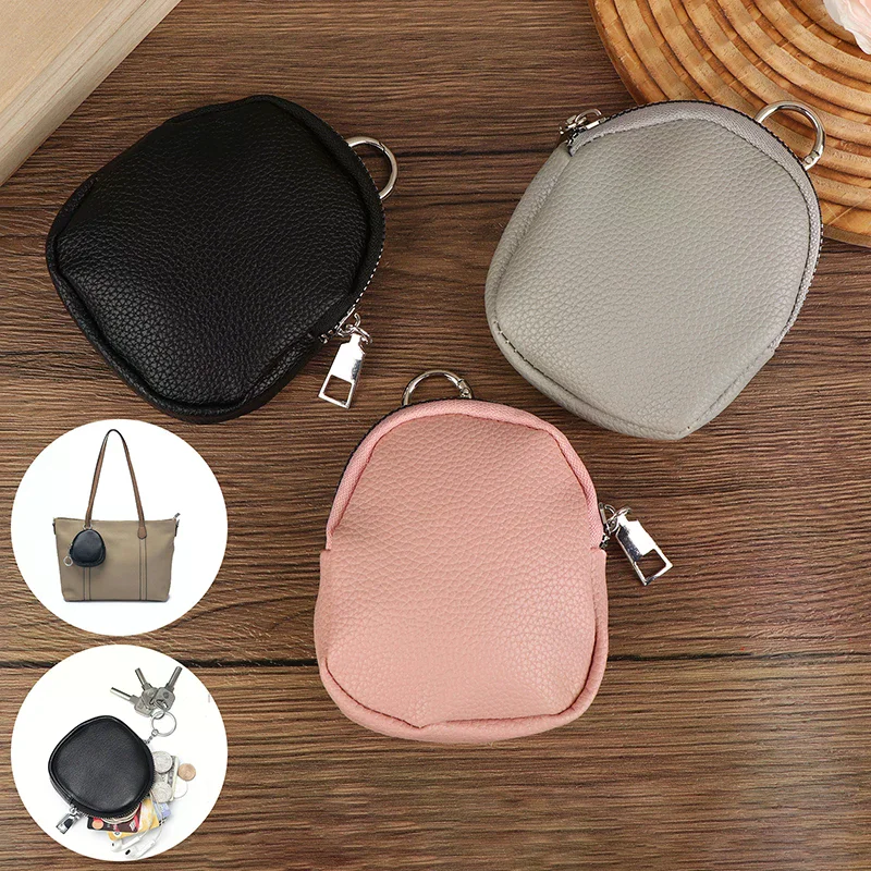 Keychain Wallet For Women Men PU Leather Coin Purse Small Zipper Pouch Key Holder RFID Blocking Portable Storage Bag
Keychain Wallet For Women Men PU Leather Coin Purse Small Zipper Pouch Key Holder RFID Blocking Portable Storage Bag