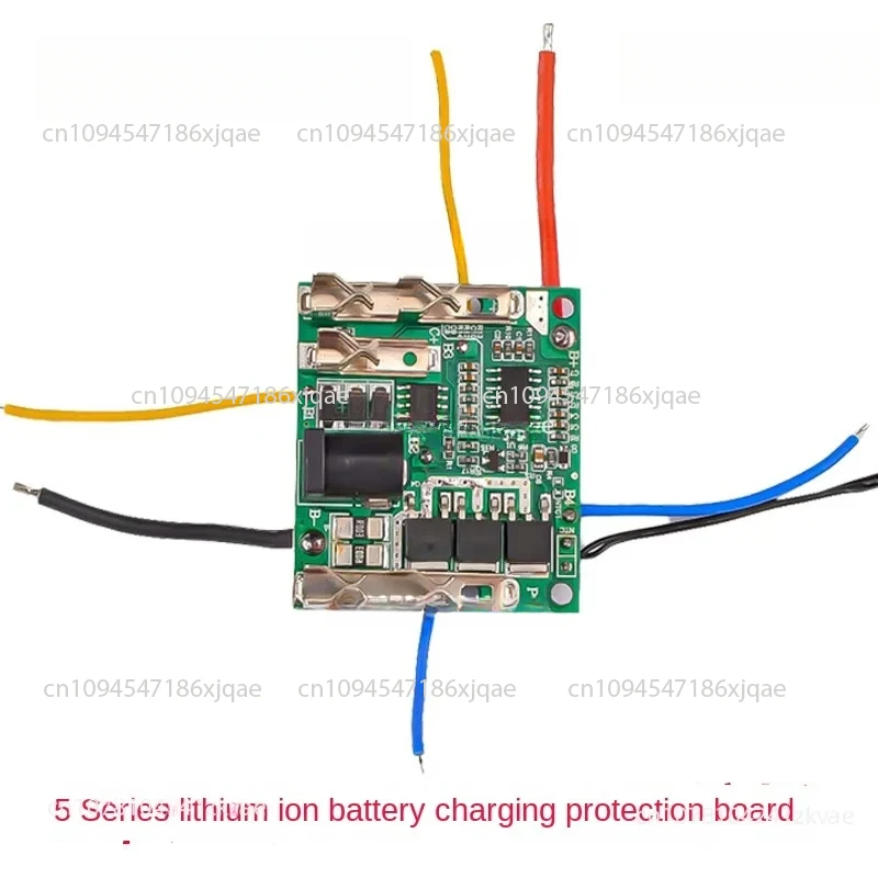 5S5 Lithium Ion Battery Charging Protection Board 18V21V20A Circuit Board Makita Electric Drill Wrench Electric
5S5 Lithium Ion Battery Charging Protection Board 18V21V20A Circuit Board Makita Electric Drill Wrench Electric