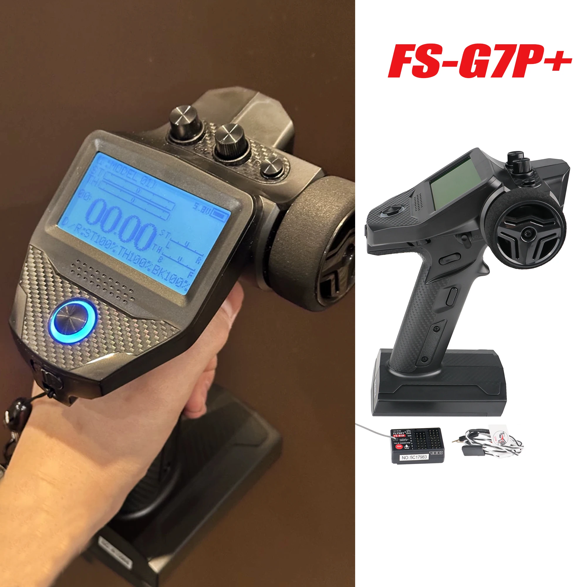 Chinese English bidirectional transmission 10 channels FLYSKY FS-G7P+remote control
Chinese English bidirectional transmission 10 channels FLYSKY FS-G7P+remote control