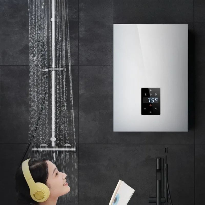 Three-phase instant electric water heater 75 ° C commercial industrial water heating high power speed
Three-phase instant electric water heater 75 ° C commercial industrial water heating high power speed