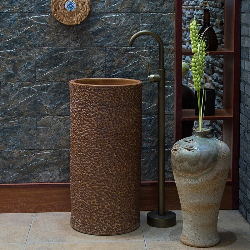 S*& European Style Stand Alone Pedestal Sink Porcelain Bathroom Sink
S*& European Style Stand Alone Pedestal Sink Porcelain Bathroom Sink