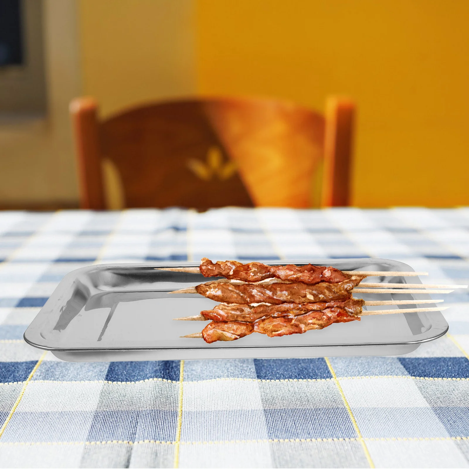 Oven Pan Tray Stainless Steel Uncoated Baking Sheet Healthy Non-Toxic Compact Size Fits Mini Toaster Ovens Easy Clean Mirror
Oven Pan Tray Stainless Steel Uncoated Baking Sheet Healthy Non-Toxic Compact Size Fits Mini Toaster Ovens Easy Clean Mirror